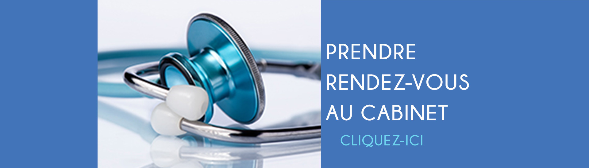 Prendre rdv au cabinet